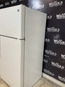 Ge Used Refrigerator Top and Bottom 28x61 (White) 