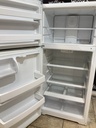 Ge Used Refrigerator Top and Bottom 28x61 (White)