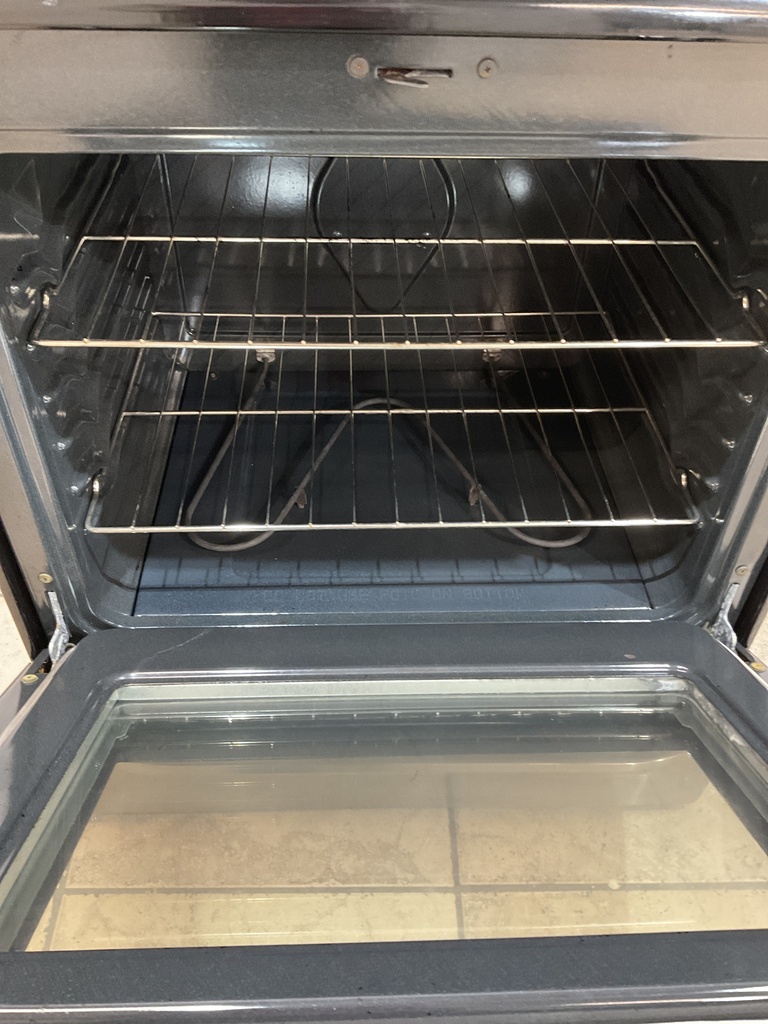 Frigidaire Used Electric Stove 220volts (40/50 AMP) 30inches {3 prong} (Stainless steel) 