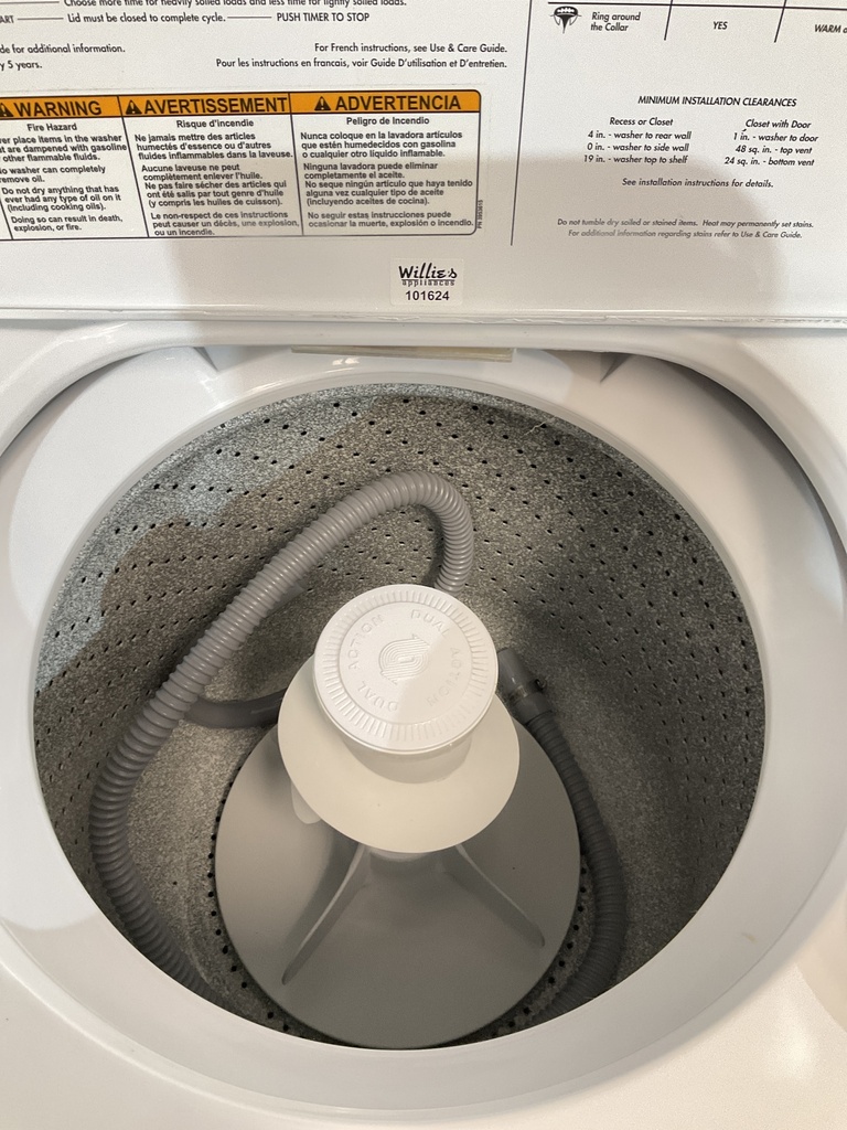 Whirlpool Used Washer Top-load 27inches (White)