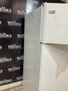 Frigidaire Used Refrigerator Top and Bottom 30x65 1/2” (White) 
