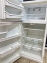Frigidaire Used Refrigerator Top and Bottom 30x65 1/2” (White) 