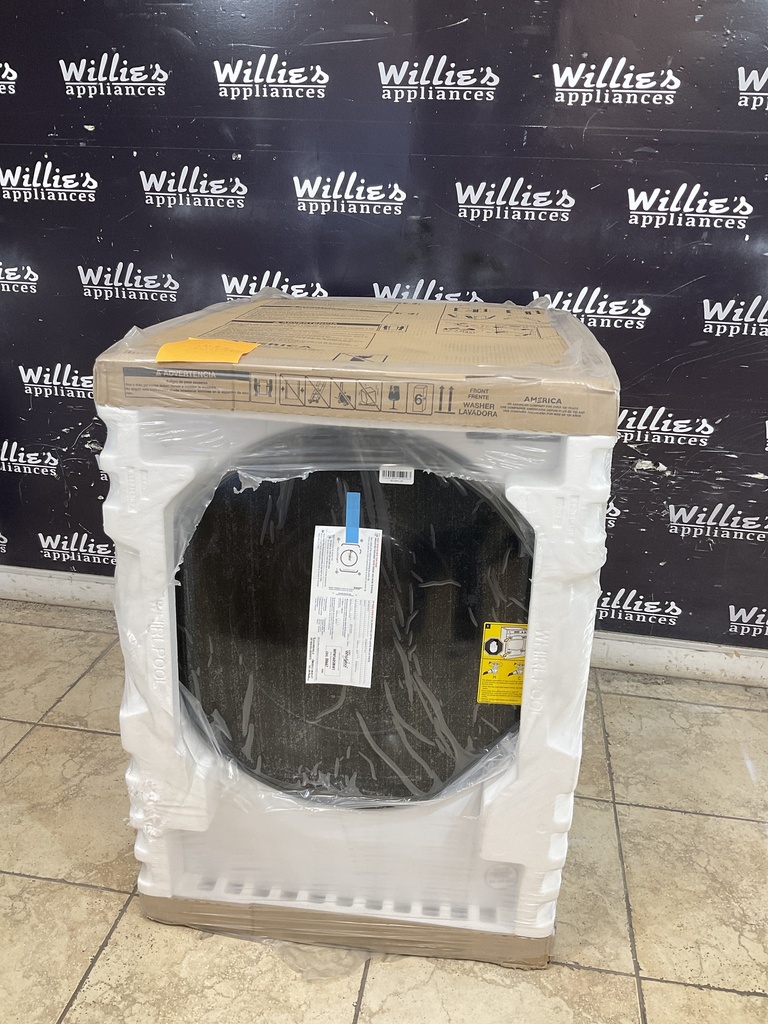 Whirlpool New Open Box Washer Front-load 27inches (White) 