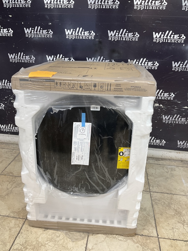 Whirlpool New Open Box Washer Front-load 27inches (White) 