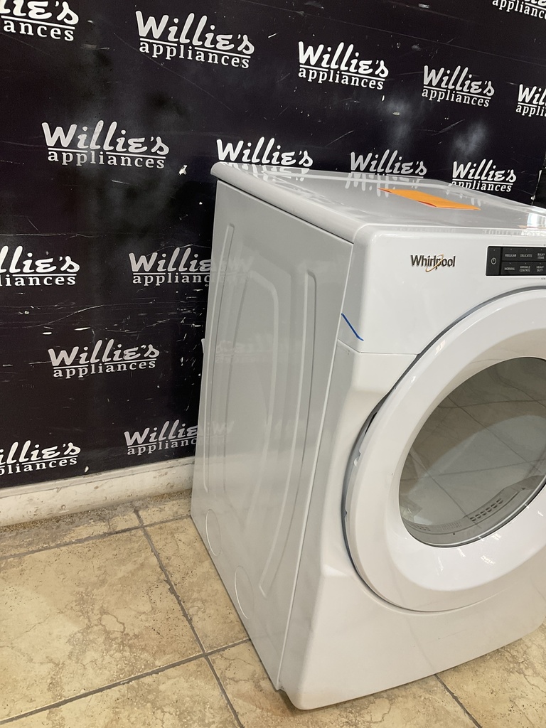 Whirlpool New Open Box Electric Dryer 220volts (30 AMP) 27inches {no cord} (White) 