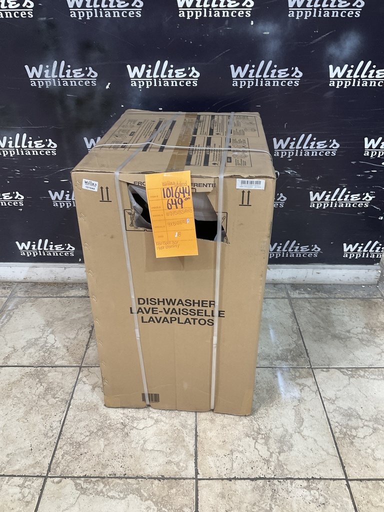 Whirlpool New Open Box Dishwasher 18inches (Black) 