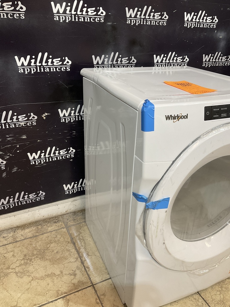 Whirlpool New Open Box Electric Dryer 220volts (30 AMP) 27inches {no cord} (White)  