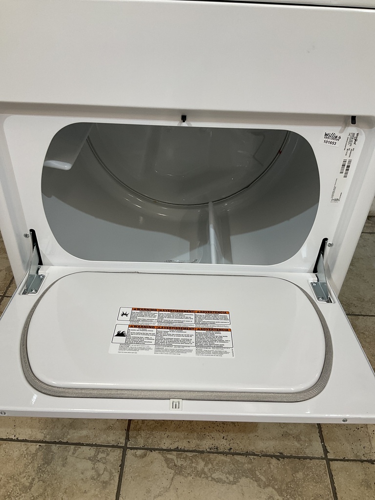 Whirlpool Used Electric New Open Box Electric Dryer 220volts (30 AMP) 29inches {no cord} (White) 