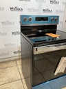 Whirlpool Used Electric Stove 220volts (40/50 AMP) 30inches {no cord} (Stainless Steel)