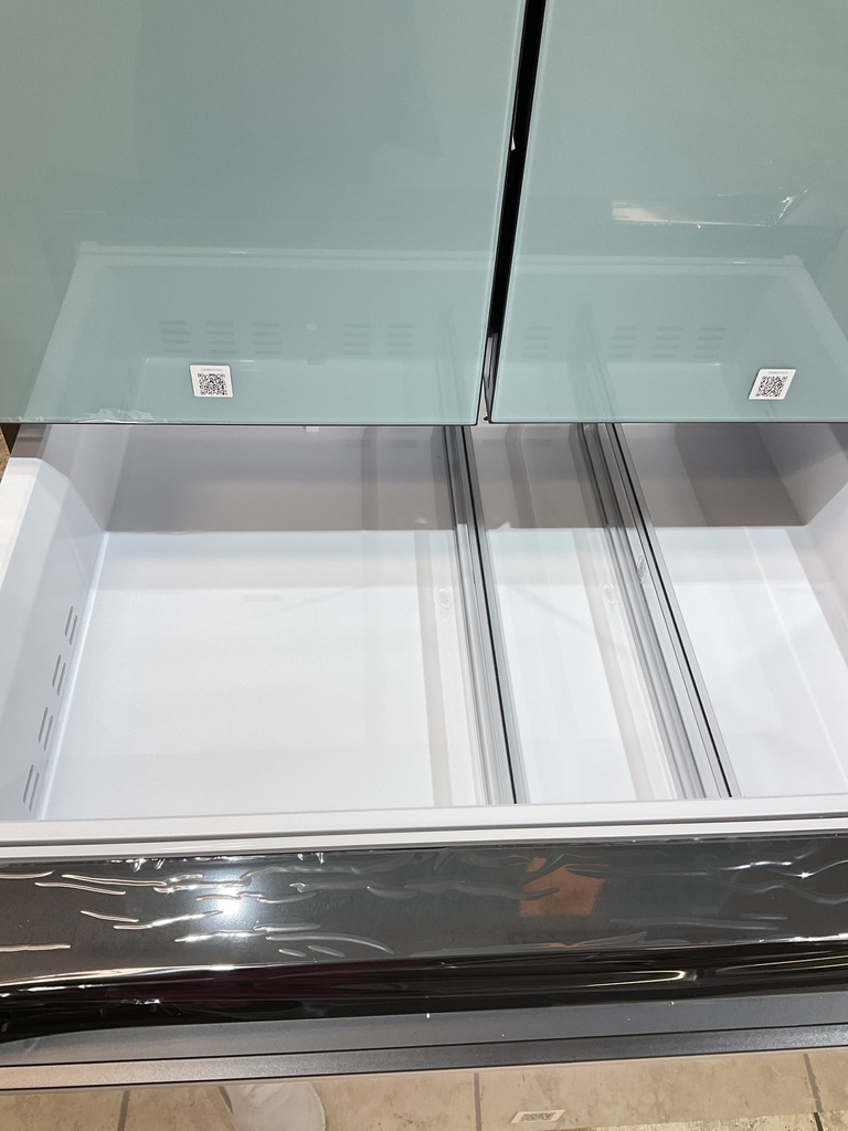 Samsung New Open Box Refrigerator French Door 36x70 (Ivory Beige/Turquoise) 