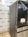 Samsung New Open Box Refrigerator French Door Family Hub+ 36x70 (Black Stainless Steel) 
