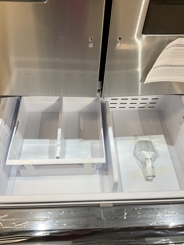 Samsung New Open Box Refrigerator French Door Family Hub+ 36x70 (Stainless Steel) 