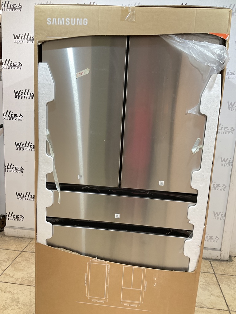 Samsung New Refrigerator French Door 36x70 (Stainless Steel) 