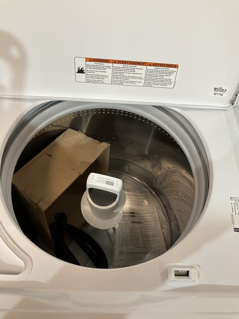 Whirlpool New Open Box Washer Top-load 27inches 