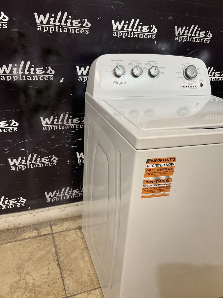 Whirlpool New Open Box Washer Top-load 27inches (White) 