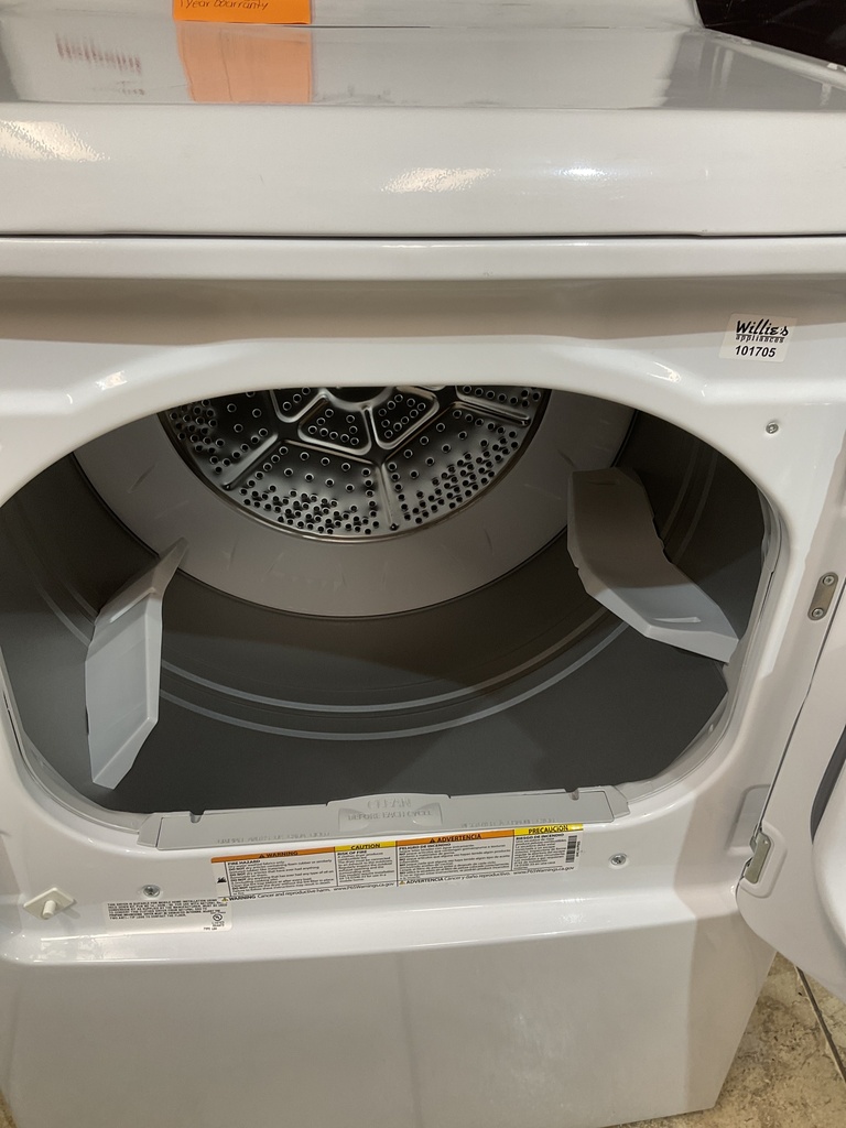 Hotpoint New Open Box Natural Gas Dryer 27inches (White) 