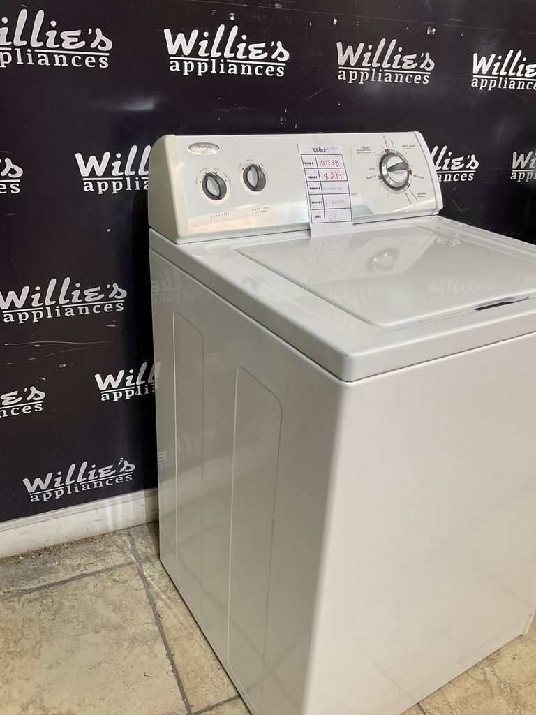 Whirlpool Used Washer Top-load 27inches (White) 