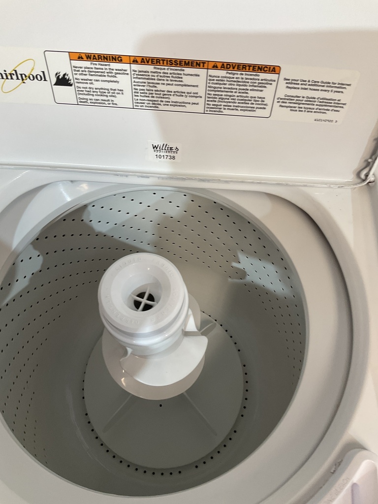 Whirlpool Used Washer Top-load 27inches (White) 
