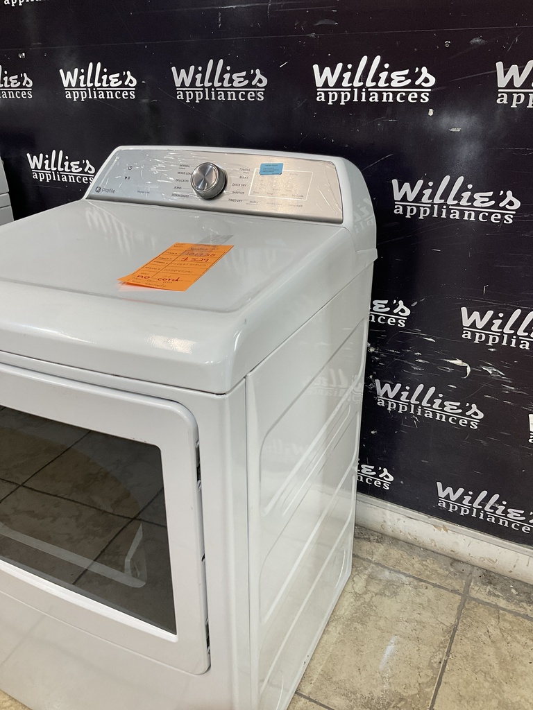 Ge New Open Box Electric Dryer 220volts (30 AMP) 27inches {No cord} (White) 