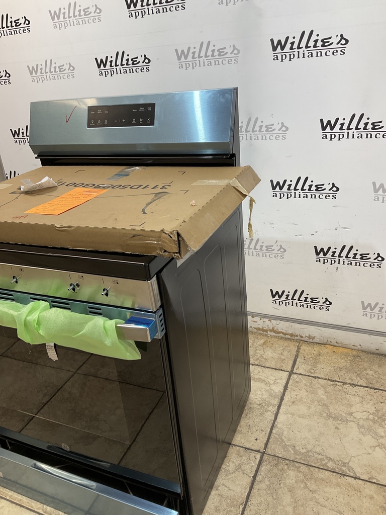 Ge New Open Box Natural Gas Stove 30inches (Stainless Steel) 