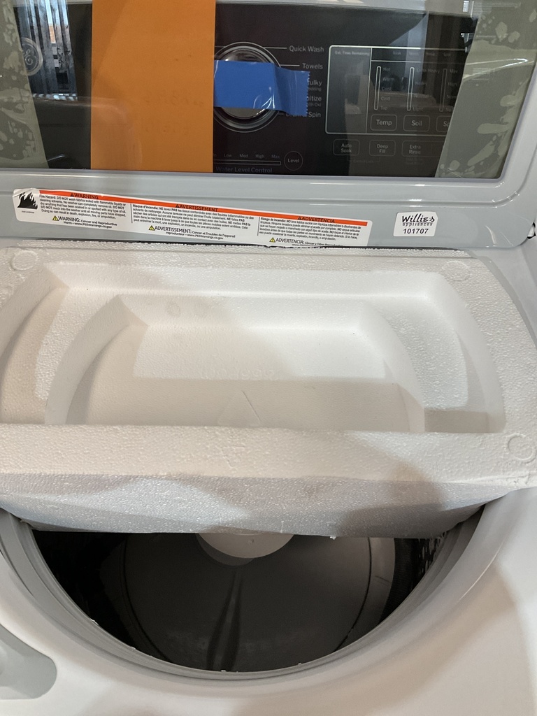 Ge New Open Box Washer Top-load 27inches (White) 