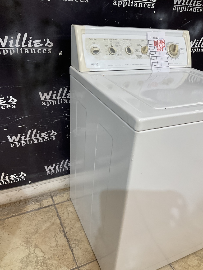 Kenmore Used Washer Top-load 27inches (White) 
