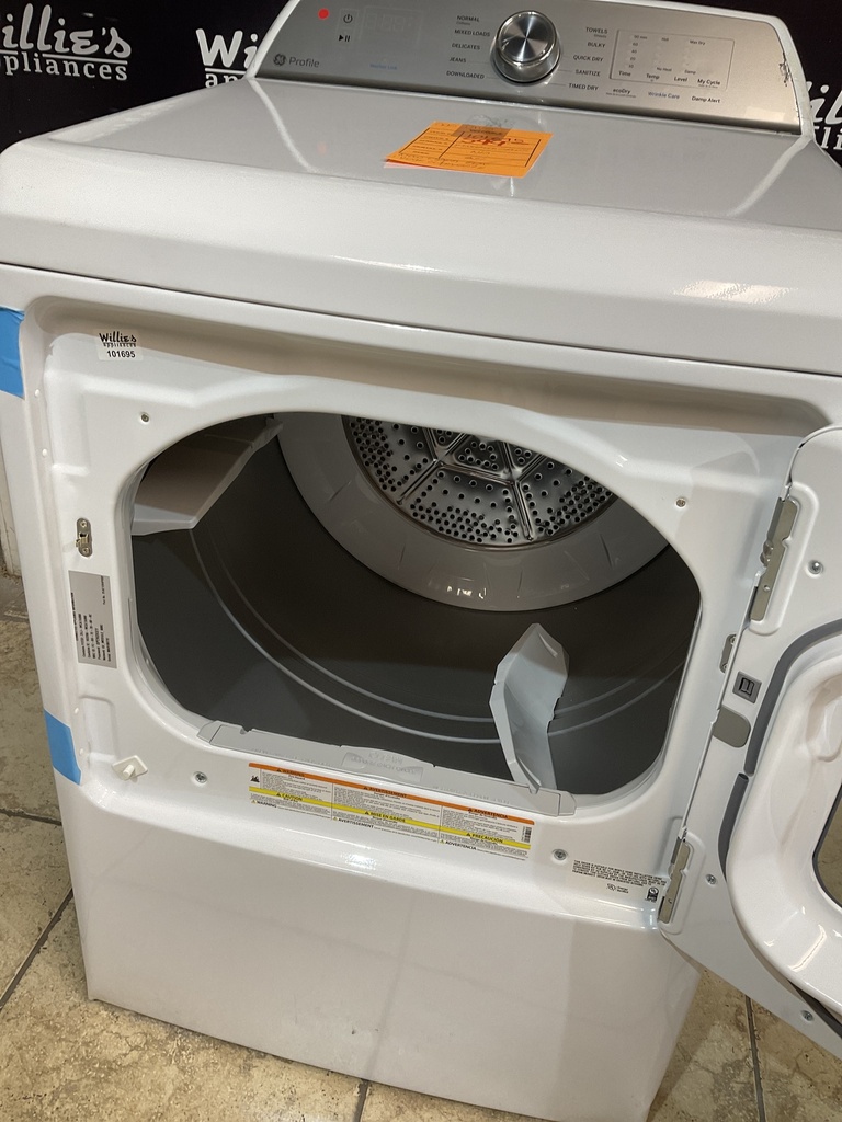 Ge New Open Box Natural Gas Dryer 27inches (White) 