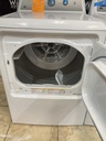Ge New Open Box Natural Gas Set Washer/Dryer 27inches (White) 