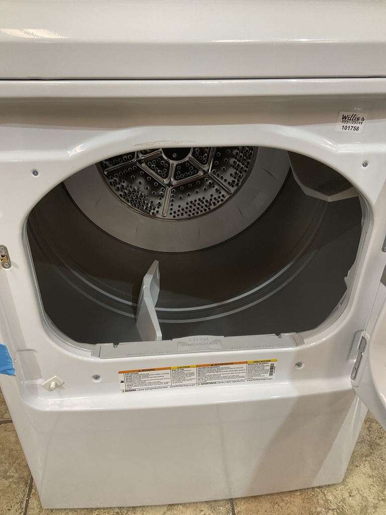 Ge New Open Box Electric Dryer 220volts (30 AMP) 27inches {no cord} (White) 