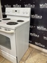 Ge Used Electric Stove 220volts (40/50 AMP) 30inches {3 prong} (White) 