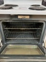 Ge Used Electric Stove 220volt (40/50 AMP) 30inches {3 prong} (White/Black) 