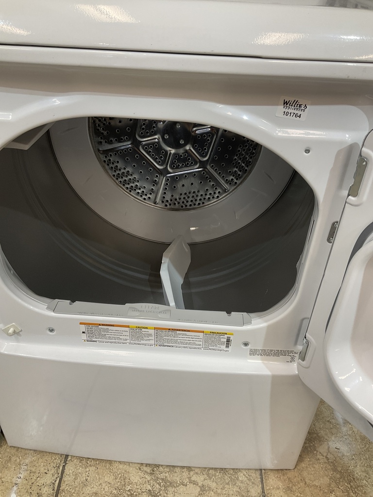 Hotpoint New Open Box Natural Gas Set Washer/Dryer 27inches (White) 