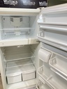 Frigidaire Used Refrigerator Top And Bottom 28 x 59 1/2 (Bisque) 
