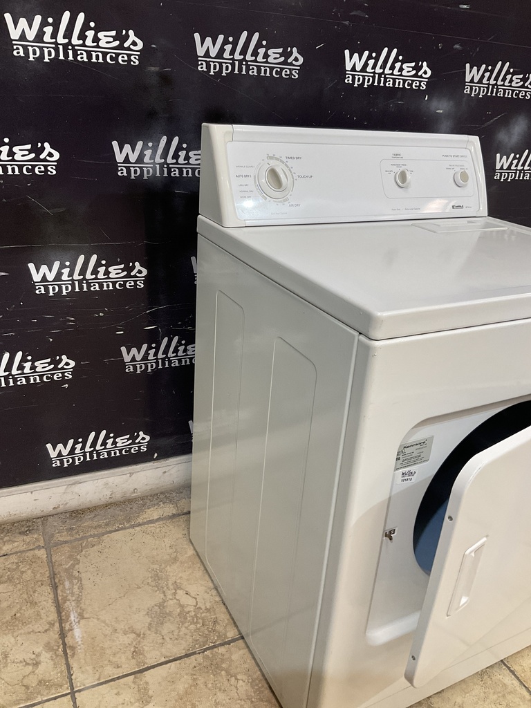 Kenmore Used Electric Dryer 220volts (30 AMP) 29inches {3 prong} (White) 