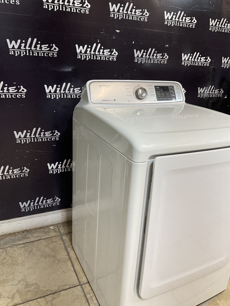 Samsung Used Electric Dryer 220volts (30 AMP) 27inches {3 prong} (White) 