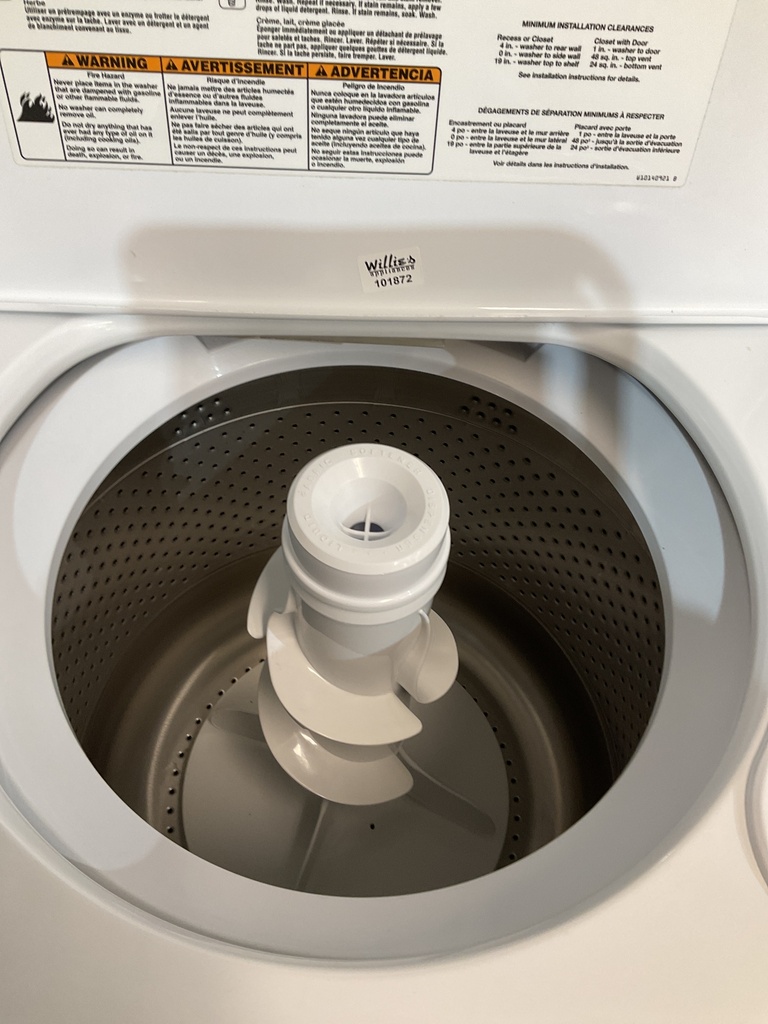 Maytag Used Washer Top-load 27inches (White) 