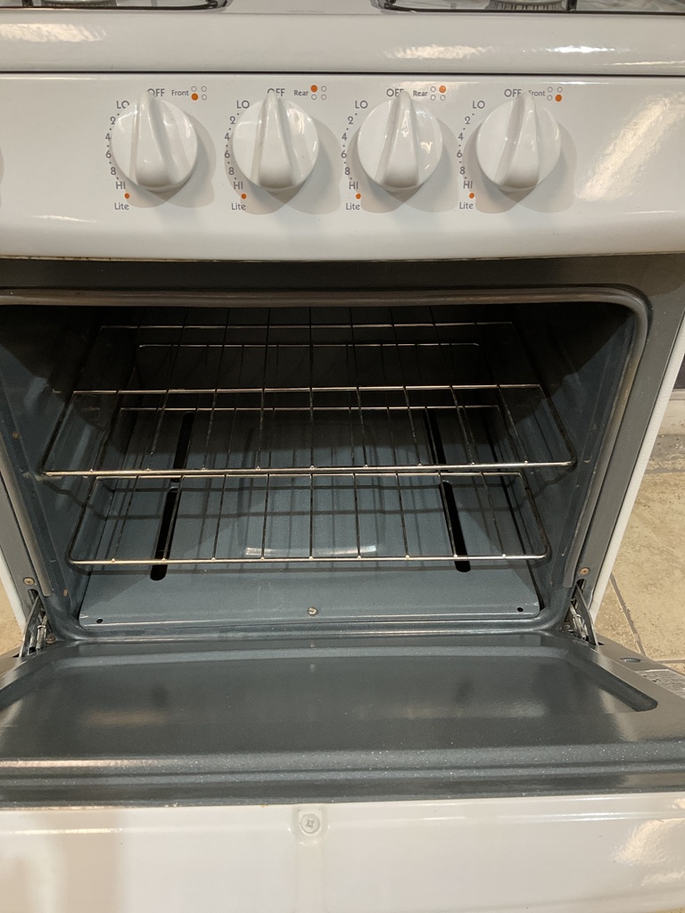 Hotpoint Used Natural Gas Stove 24inches (White) 