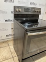 Ge Used Electric Stove 220volts (40/50 AMP) 30inches {no cord} (Stainless steel) 