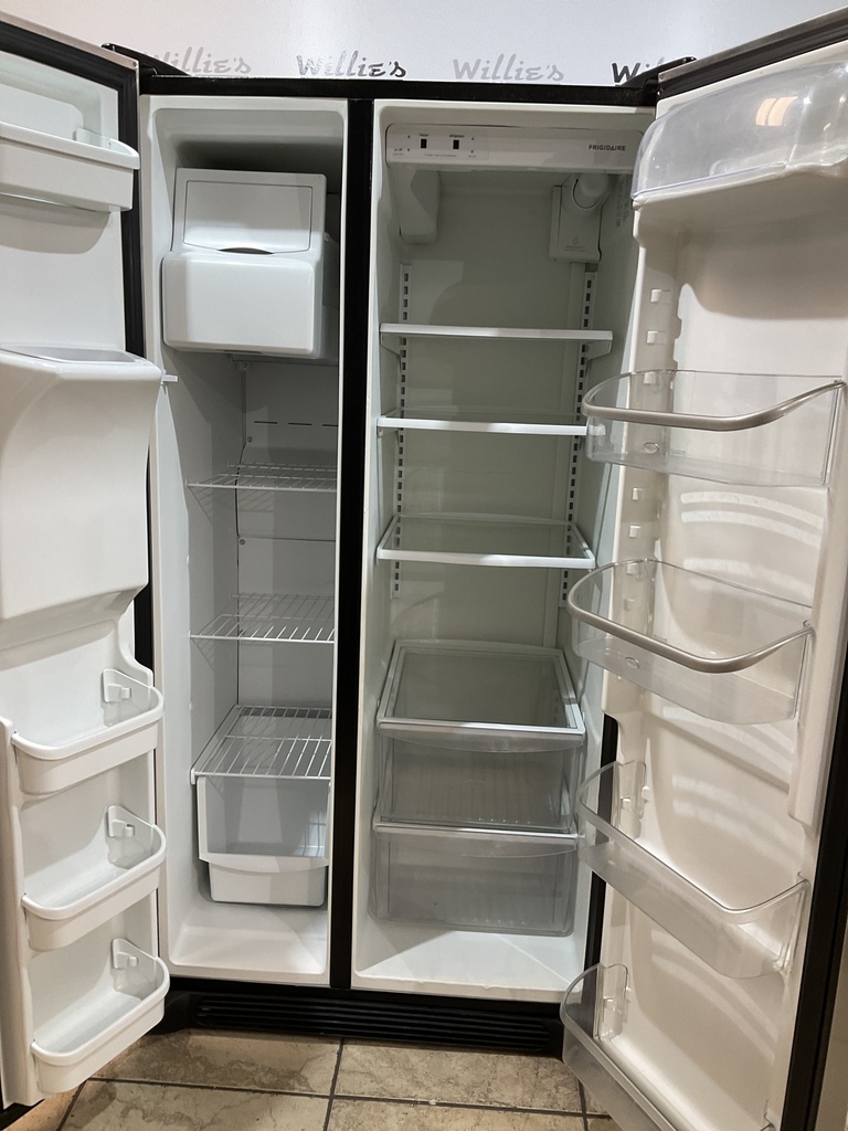 Frigidaire Used Refrigerator Side by Side 36 1/2” x 69 1/2” (Stainless Steel)