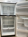 Ge Used Refrigerator Top and Bottom 30x66 1/2” (Stainless Steel)