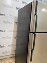 Ge Used Refrigerator Top and Bottom 30x66 1/2” (Stainless Steel)