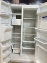 Whirlpool Used Refrigerator Side by Side 36x69 1/2” (White) 