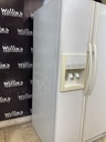 Whirlpool Used Refrigerator Side by Side 36x69 1/2” (White) 
