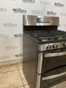 Ge Used Natural Gas Stove Double Oven 30inches (Stainless Steel) 