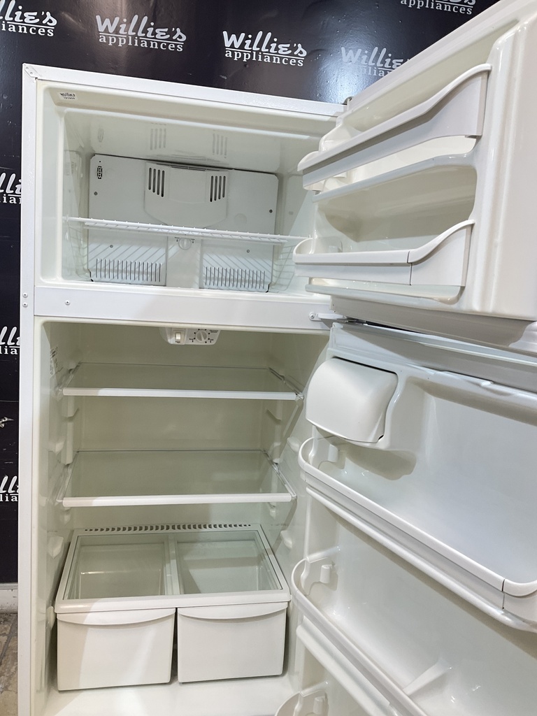 Kenmore Used Refrigerator Top and Bottom 30x66 (White)