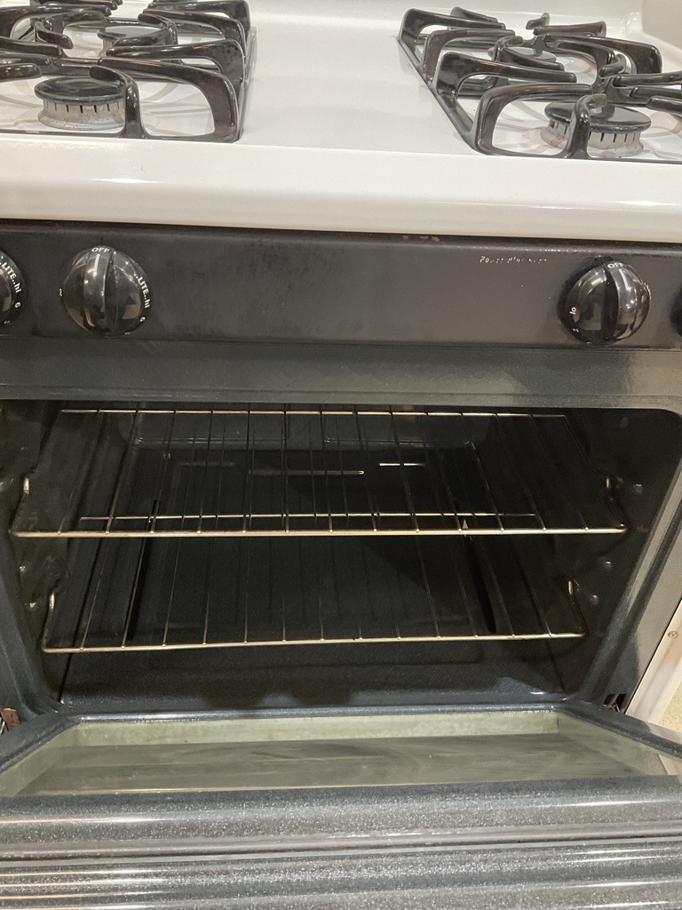 Frigidaire Used Natural Gas Stove 30inches (White/Black)