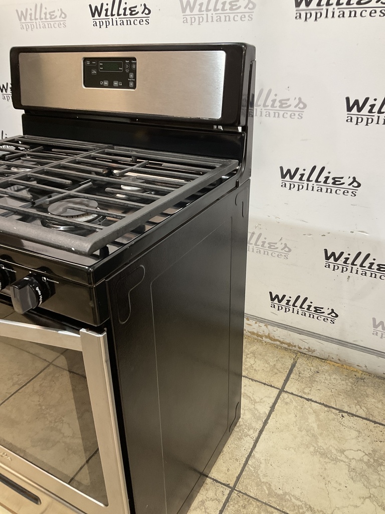 Whirlpool Used Natural Gas Stove 30inches (Stainless Steel) 