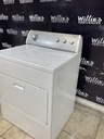 Whirlpool Used Electric Dryer 220volts (30 AMP) 29inches {3 prong} (White) 
