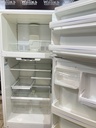 Ge Used Refrigerator Top and Bottom 30x67 (White) 
