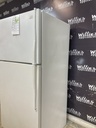 Whirlpool Used Refrigerator Top and Bottom 30x66 (White) 